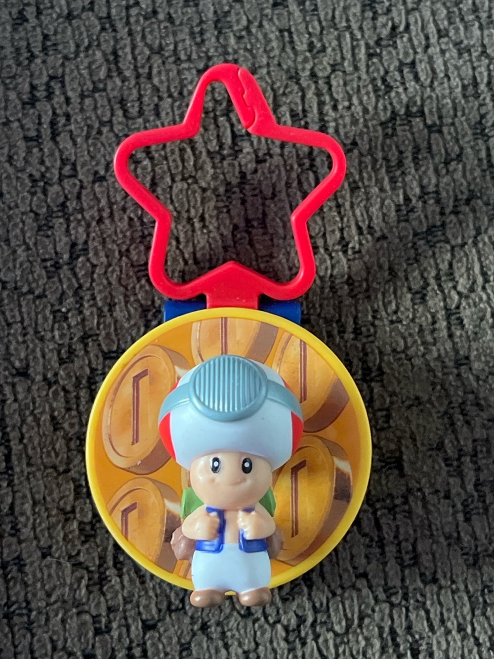 McDonald’s 2025 Nintendo Toad Light Up Toy H2B4 Happy Meal